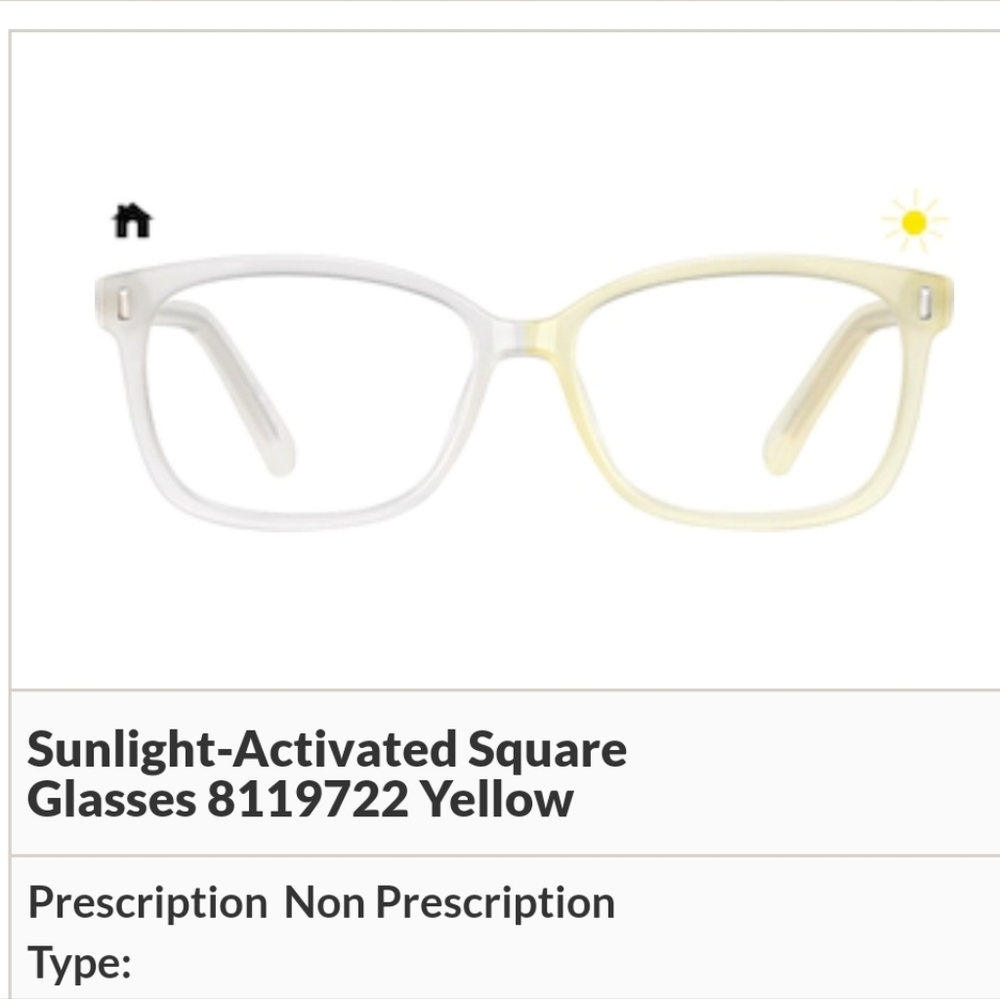 Sunactivated glasses-non prescription